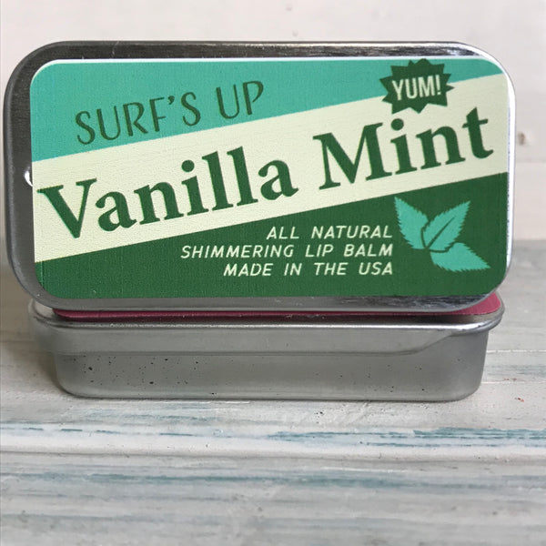 Assorted Flavor Lip Balm-Slide top-Vanilla Mint