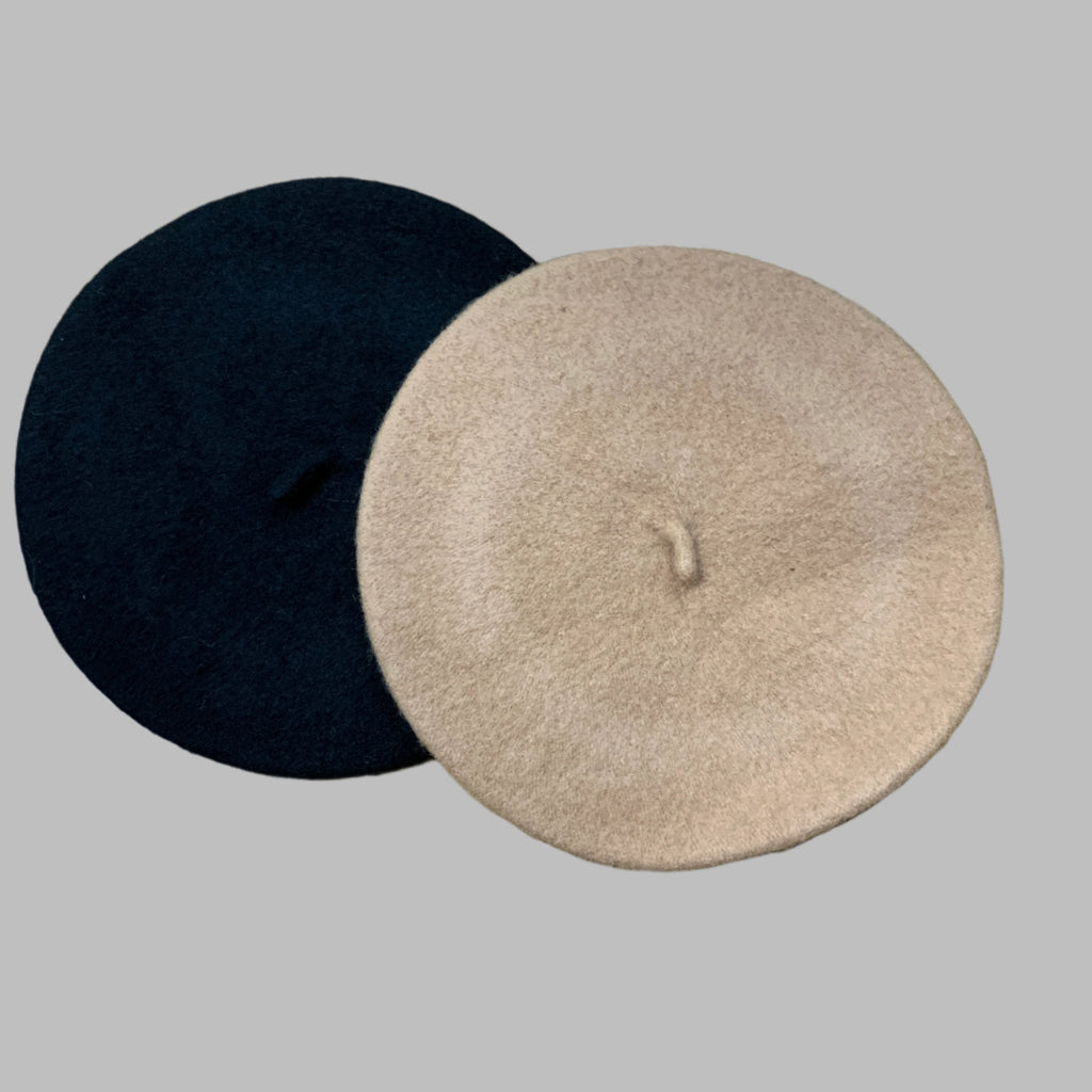 Black and Tan Kids Beret