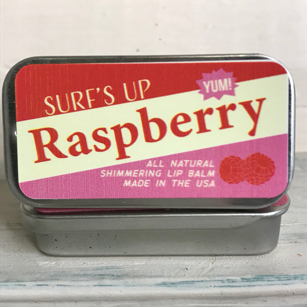 Assorted Flavor Lip Balm-Slide top-Raspberry