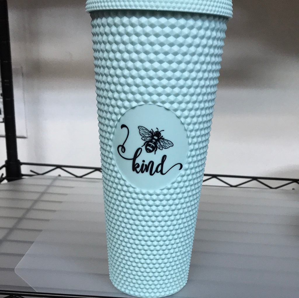 Handmade Studded Cups-Be Kind