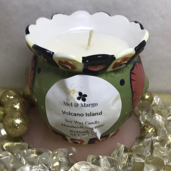 Assorted Soy Candles-4 oz Volcano Island 