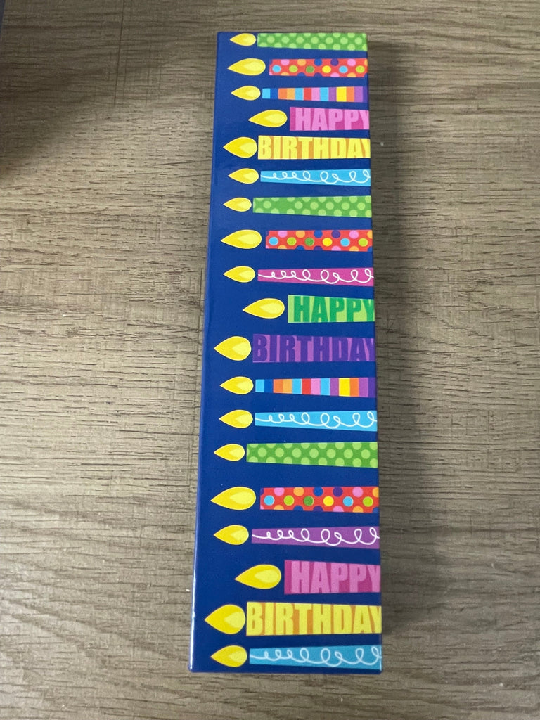 Birthday Gift Box 2x8 - Decorative Candle Design Box for Party Favors & Gifts OhhMy! Gifts and Things, LLC