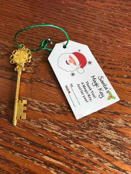 Santa's Magic Key-Snowflake