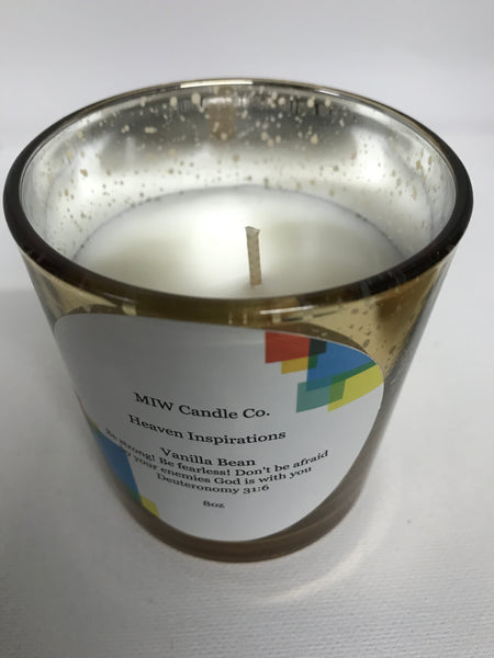 Handmade Candles-vanilla bean-8 oz.