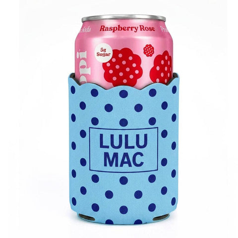 LM-KZ-1001 Light Blue/Navy Dot Koozie Girlie Girl Originals