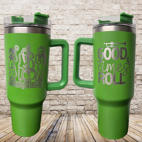 40oz H1 Mardi Gras (Green)
