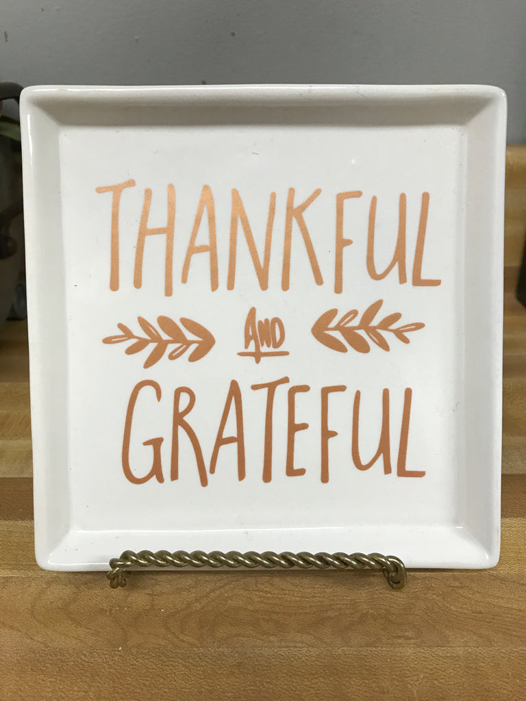 Thankful & Grateful Dish