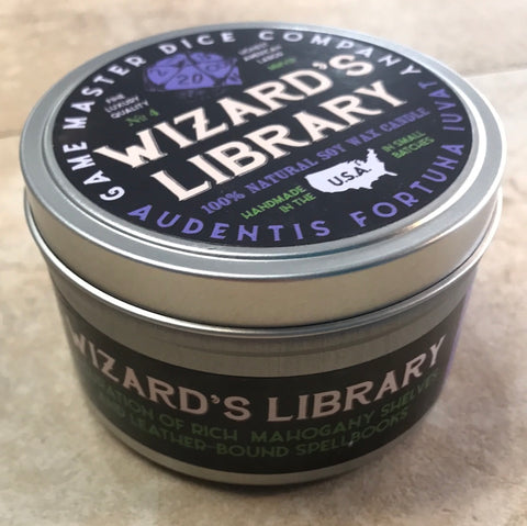 Movie Themed Candles-Wizard Large
