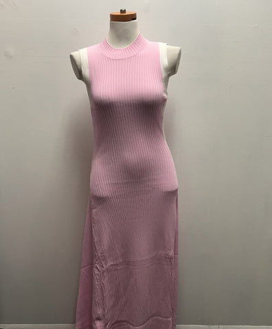 Hot & Delicious Light Pink Bodycon Maxi | White Trim Landon Ramsey-Maria Briones