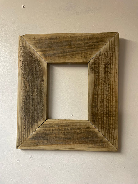 Handmade wooden picture frames with rustic farmhouse charm. Quality crafted wood photo frames for wall decor. Perfect for home, gifts, and gallery walls.5x7 Glass not included