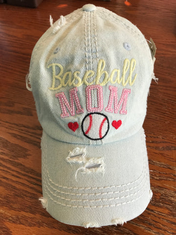 Caps-Baseball Mom