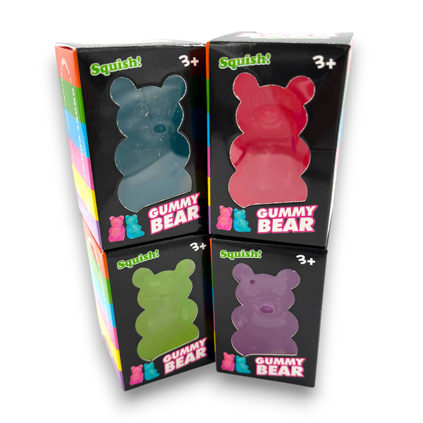 Gummy Bear Squish Collectable Sensory Toy OhhMy! Gifts and Things, LLC