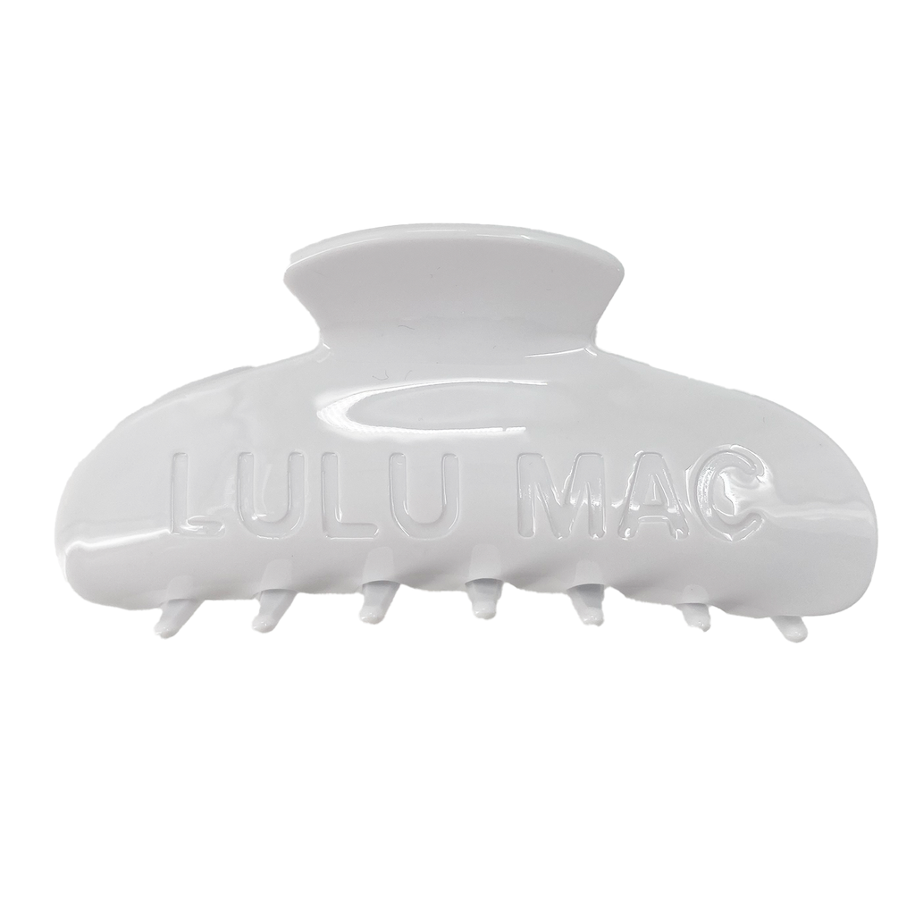 LULU MAC HAIR CLIPS LM-HR-1000-White Girlie Girl Originals