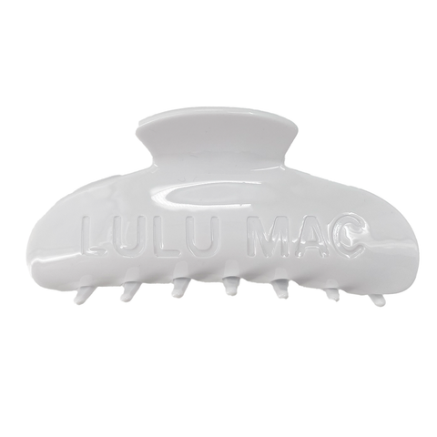 LULU MAC HAIR CLIPS LM-HR-1000-White Girlie Girl Originals