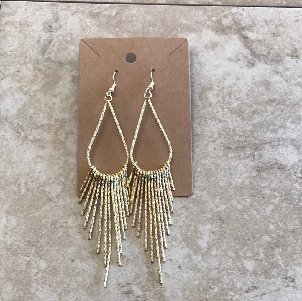 Gold Chandlier Earrings