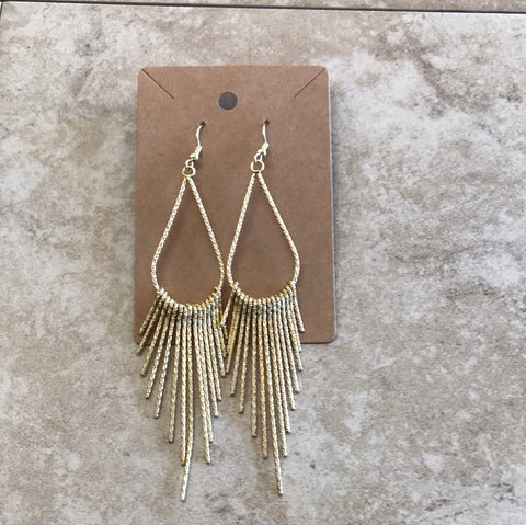Gold Chandlier Earrings