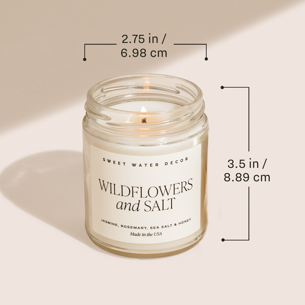 Hello Fall 9 oz Soy Candle - Fall Decor & Gifts Sweet Water Decor
