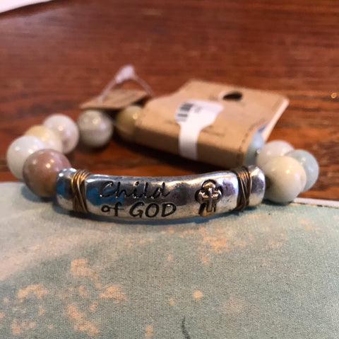 "Child of God" Beaded Bracelet