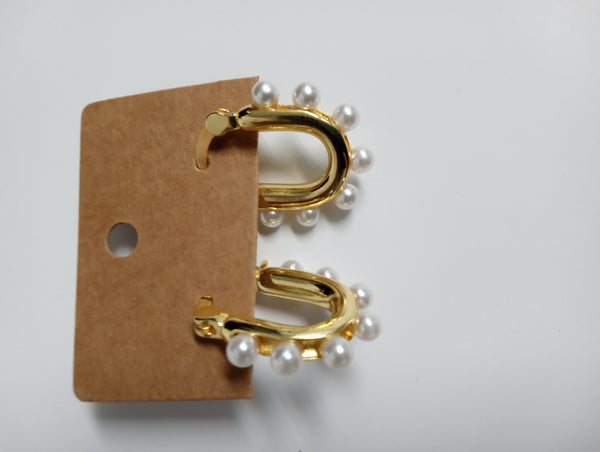 Gold Tarnish resistant Stud Earrings