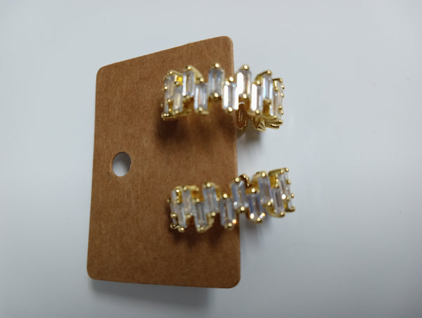 Gold Tarnish resistant Stud Earrings