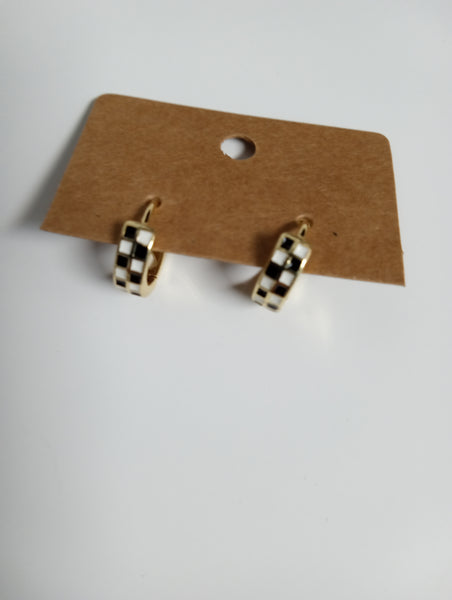 Gold Tarnish resistant Stud Earrings