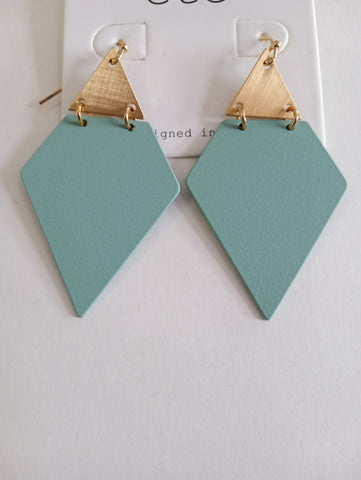 Assorted Teal Earrings