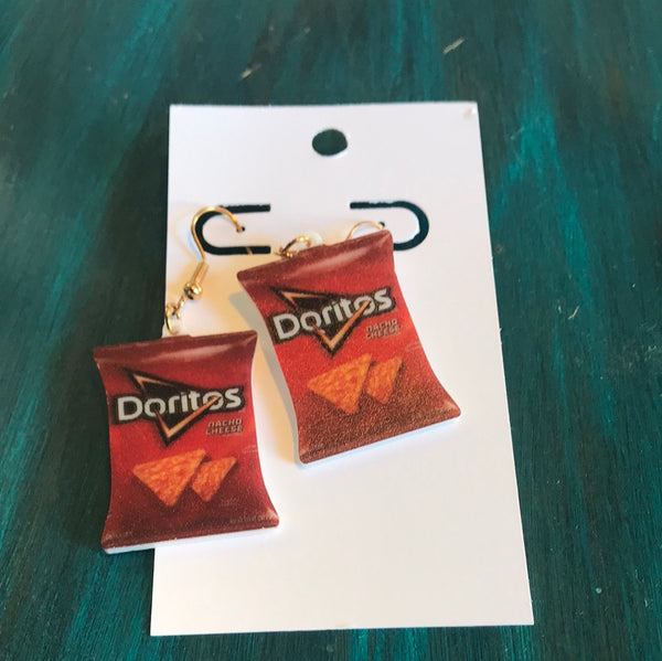 Foodie Earrings-Doritos