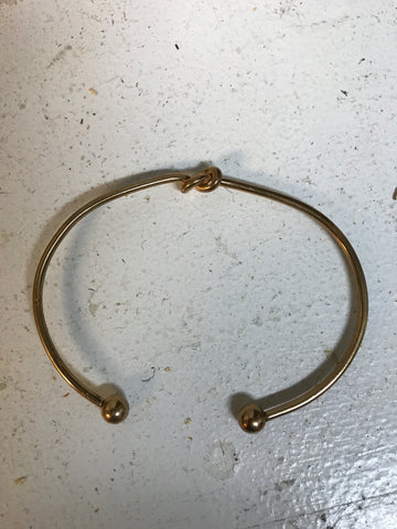 Gold Love Knot Bracelet