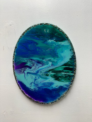 Oval Painting Mary Overstreet