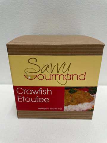 Savvy Gourmand Crawfish Etouffee Mix - Authentic Cajun Dinner Gift-12.8 oz. Amanda Queen