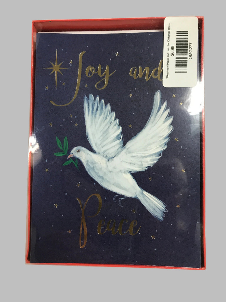 "Blessing of Peace and Love this Christmas time" Christmas Cards-12