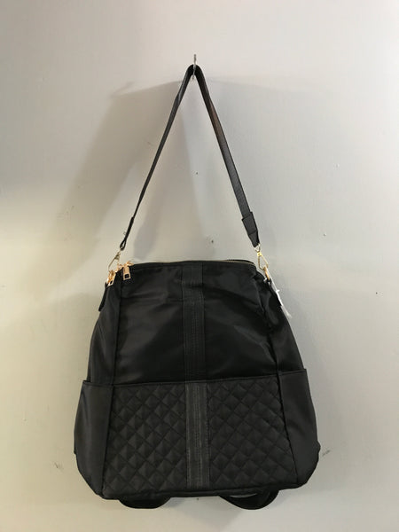 Black Backpack Purse