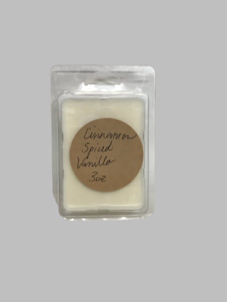 Christmas Wax Melts-3 oz.-Cinnamon Spiced Vanilla