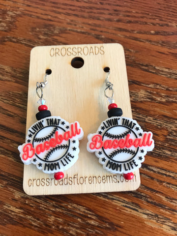 Baseball Mom Earrings