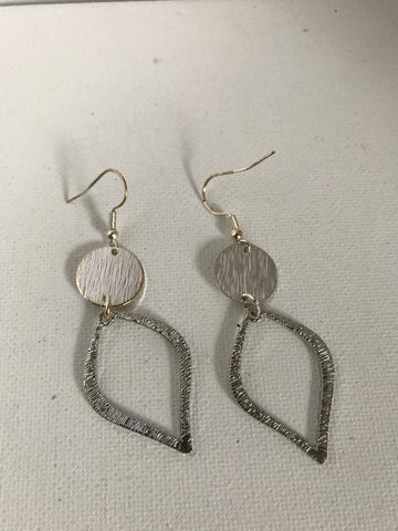 Pick your metal Earrings-silver