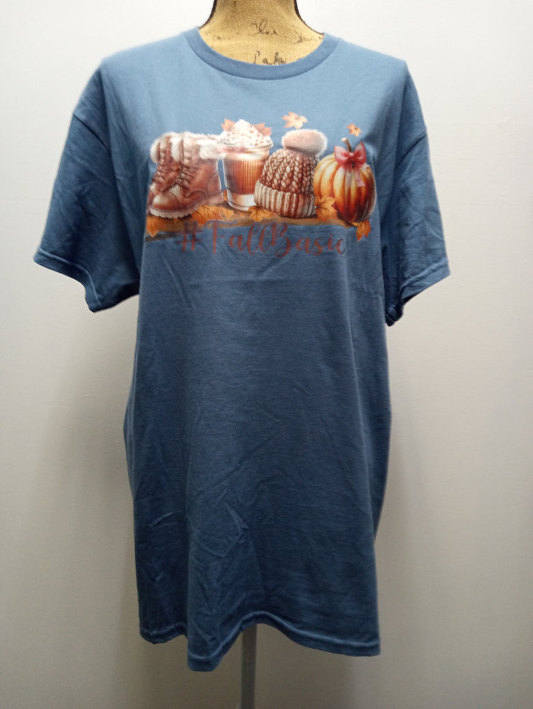 "Fall Basics" Fall T-Shirt - Gifts and Things, 