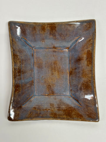 Pottery dish trinket tray