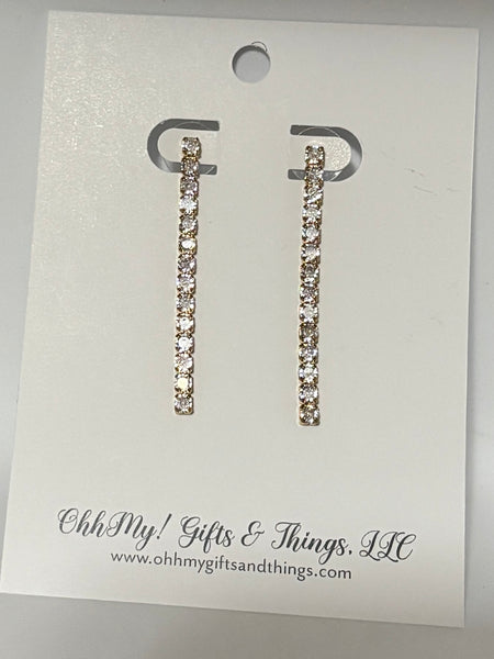 Dangle Strip Earrings