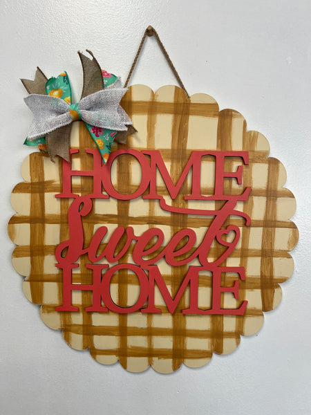 Handmade Door Hangers-Home Sweet Home