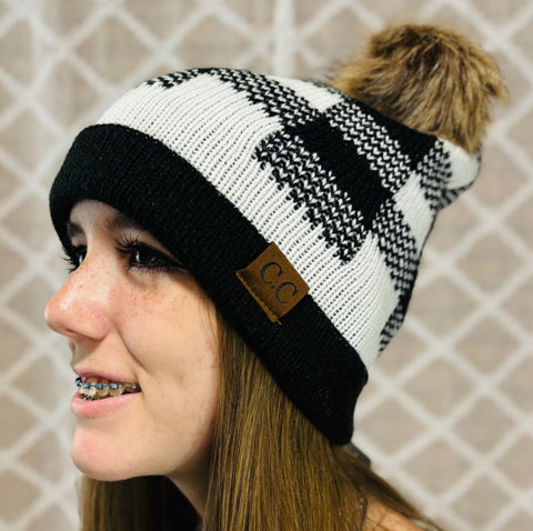 Checker Beanies OhhMy! Gifts and Things, LLC