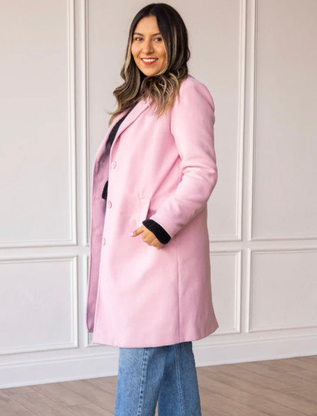 Phoebe Coat in Pink