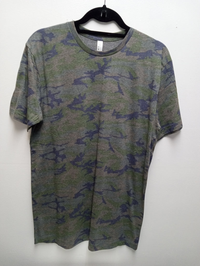L.A.T. Live N Tell Green Camo T-Shirt | S & M