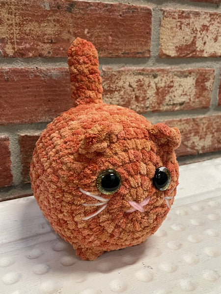 Crocheted Plush Loaf Cat Lauren Pearce