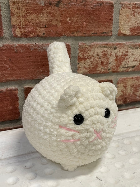 Crocheted Plush Loaf Cat Lauren Pearce