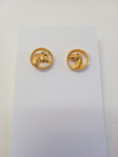 Horse Stud Earrings | Equestrian Jewelry Gift