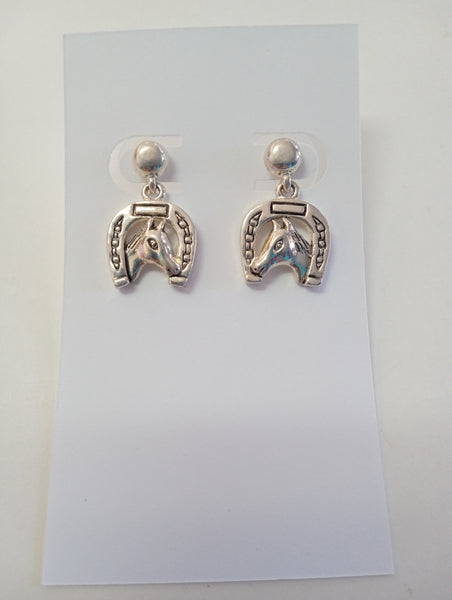 Horse Stud Earrings | Equestrian Jewelry Gift