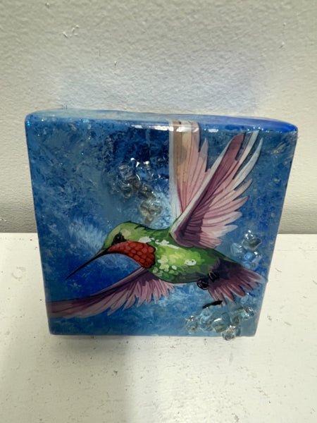 Resin Wrapped Canvas Tiffany Sutton