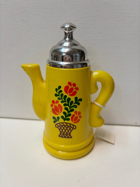 1970s Vintage Avon Yellow Koffee Klatch Suzanne Ingram