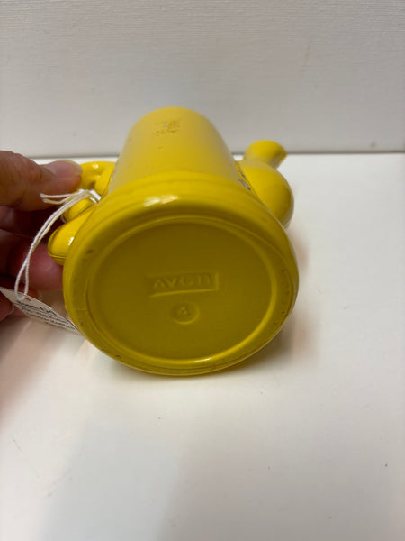 1970s Vintage Avon Yellow Koffee Klatch Suzanne Ingram