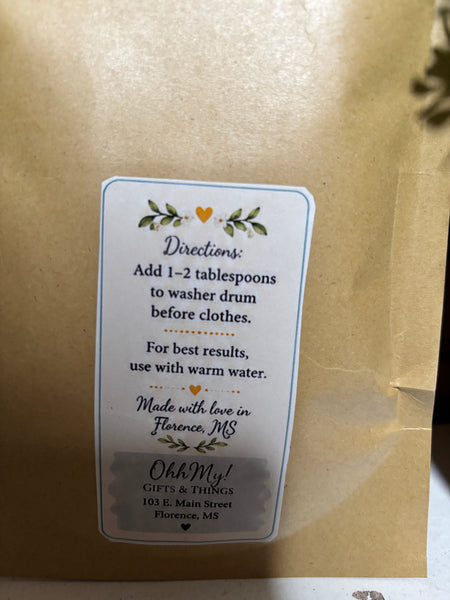 Laundry Scent Booster - Lemon Grass, 8 loads OhhMy! Gifts and Things, LLC